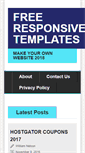 Mobile Screenshot of free-responsive-templates.com